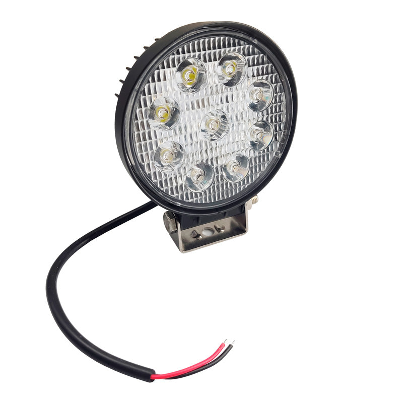 Simoni Racing, Universelle LED-auxiliary forlygter, 112 mm, Sort, Sæt af 2, E32 gadegodkendt