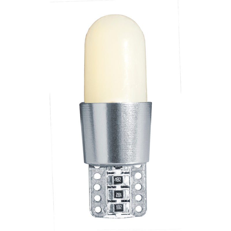 Simoni Racing, T10 3D-LED Leuchtmittel Silikon-High-Power Typ 6 - Weiß - Satz à 2 Stück, Weiss
