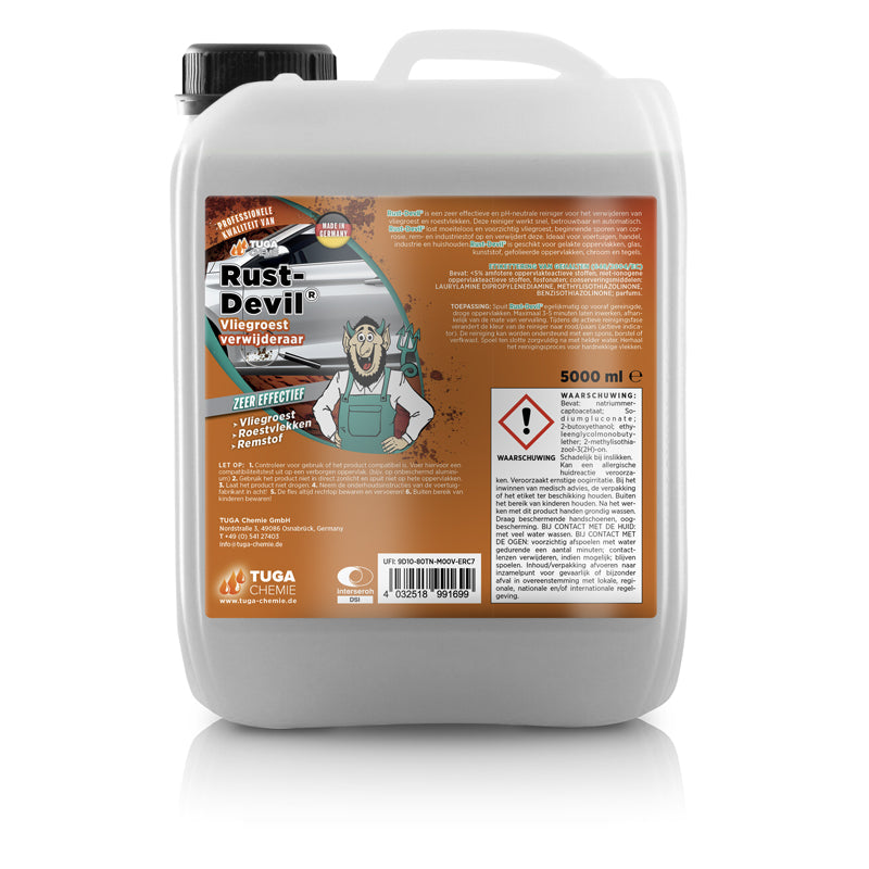 Tuga Chemie, Rustfjerner, Tugarex Rust-Devil Flash, 5000ml