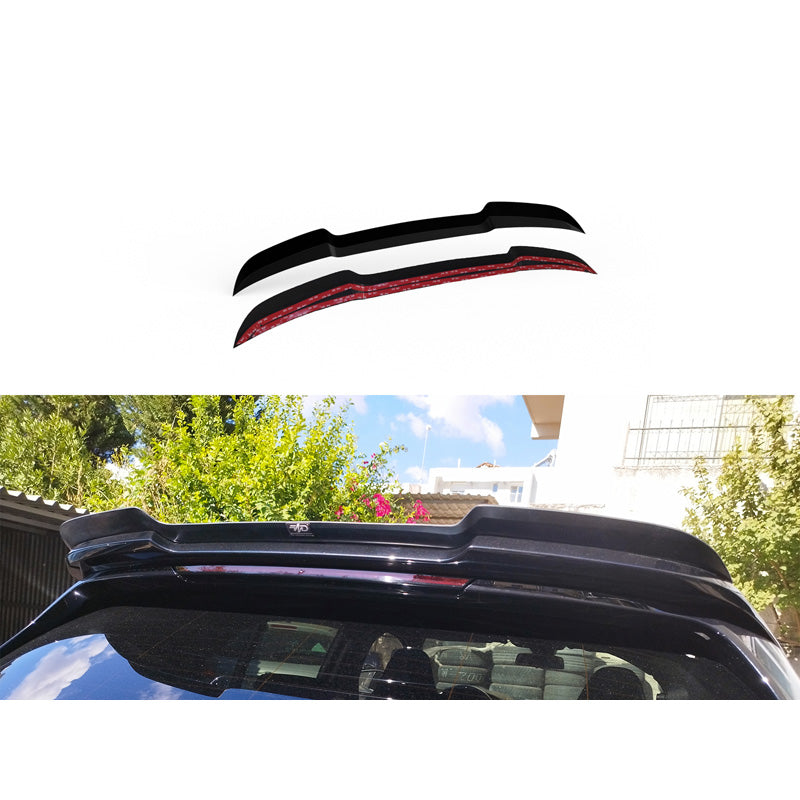 Motordrome, Tagspoiler, ABS Glans Sort, Passer til BMW 1-Series (F40) M-Sport/128ti/M135i 2019-2024