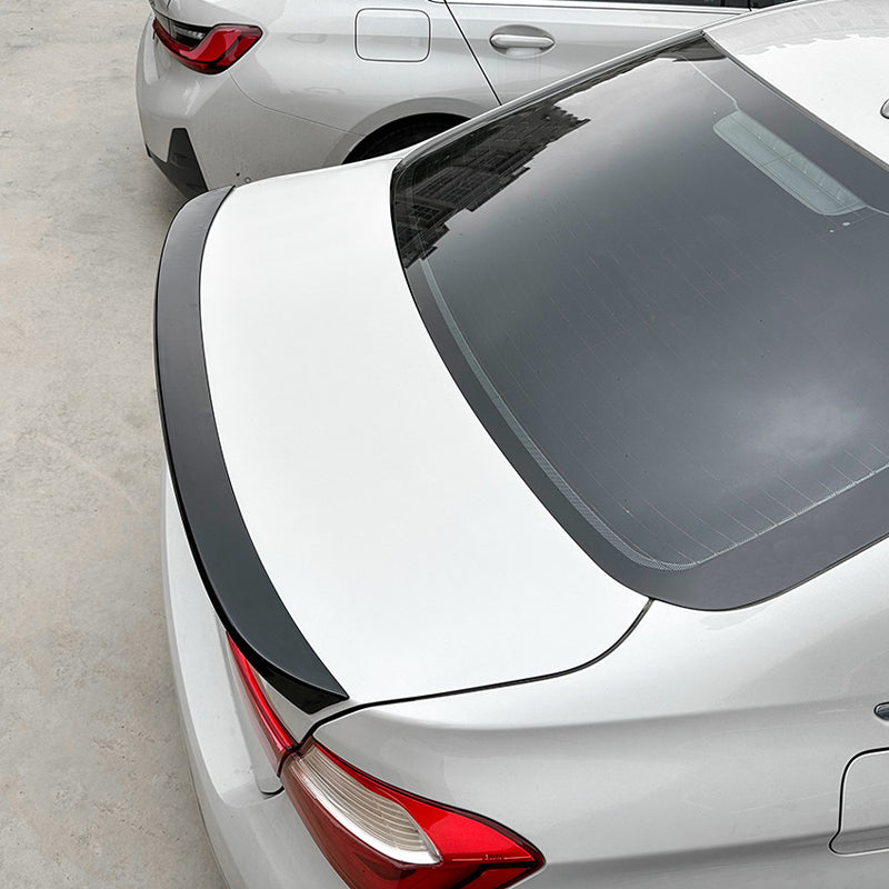 AutoStyle, Bagspoiler, Højkvalitets ABS, Glossy Black, Passer til BMW 3-Series F30 Sedan (2012-2019)