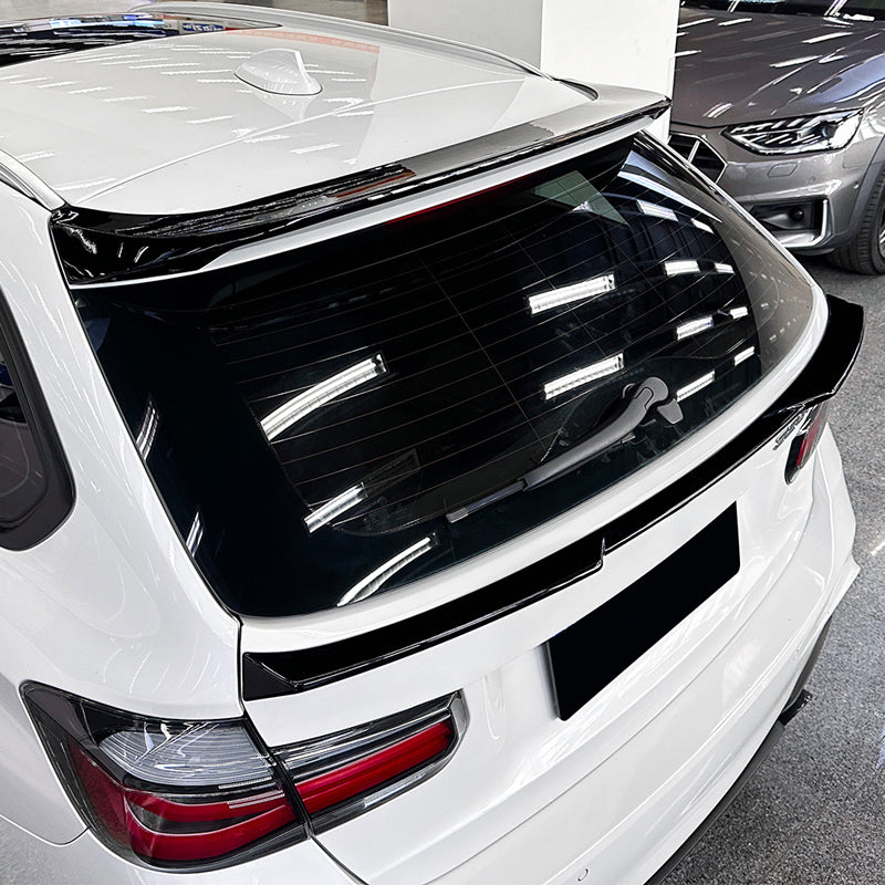 AutoStyle, Bagspoiler, ABS Blank Sort, passer til BMW 3-Serie F31 Touring (2012-2019)