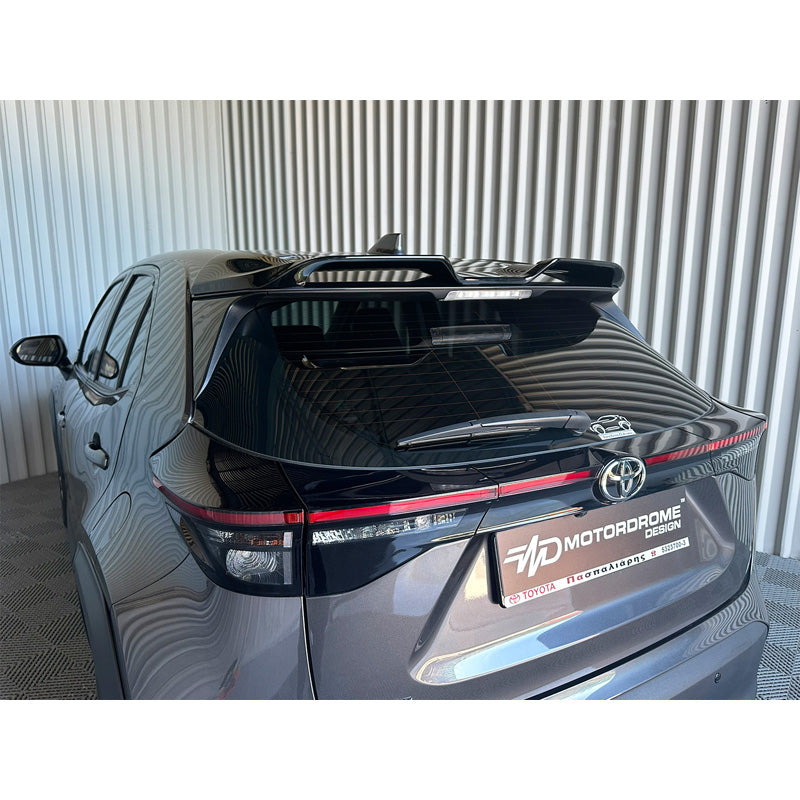 Motordrome, Tagspoiler, Ubehandlet PU, Passer til Toyota Yaris Cross 2020-