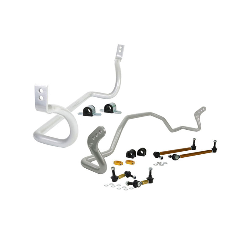 Whiteline, Front & Rear Stabiliser Bar Kit, passer til Mitsubishi ASX/Lancer VIII 4WD 2008-
