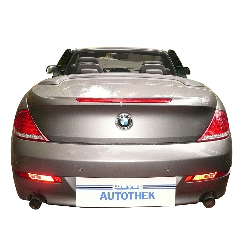 WEYER, Vindafviser, Transparent, Passer til BMW 6-Serie E64 Cabriolet (2003-2010)